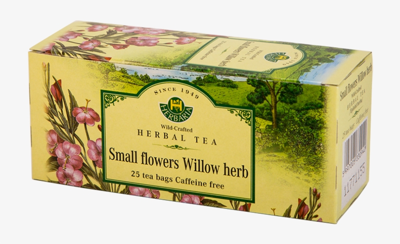 Small Flowers Willow Herb Tea, 25 Tea Bags - Herbaria Small Flowers Willow Herb 25 Tea Bags, transparent png download