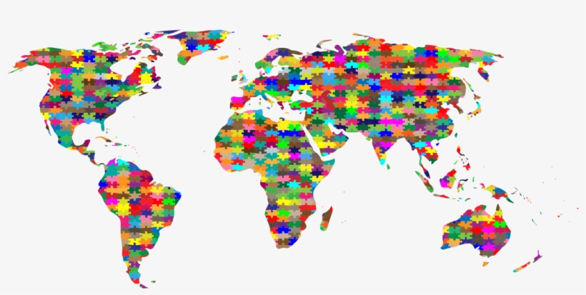 World Map Robinson Projection Border - Germany Passport Visa Free, transparent png download