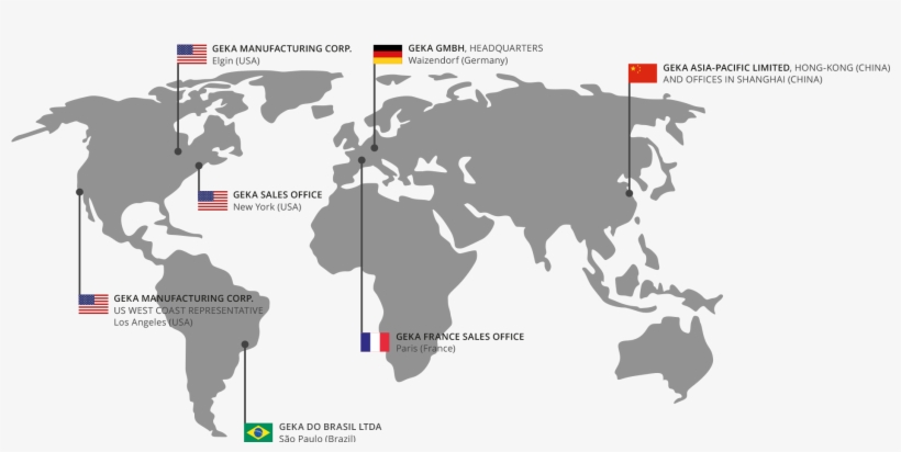 Standorte 2016 China World Map - World Map, transparent png download