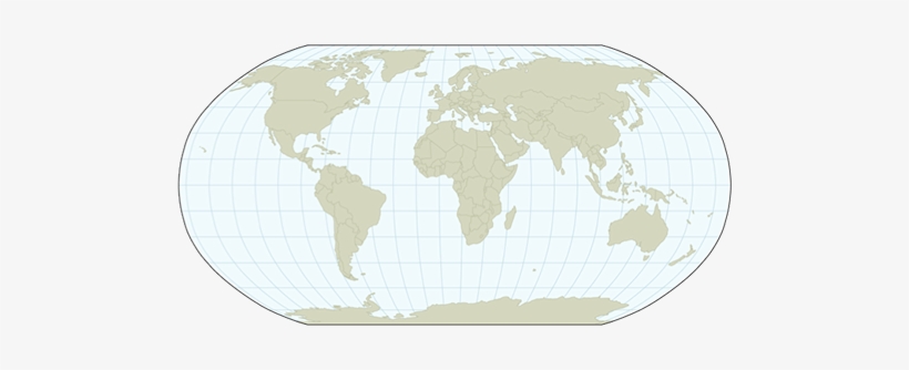 The Plus Side Of This Is That No Place Gets Ridiculously - High Definition Robinson Projection, transparent png download