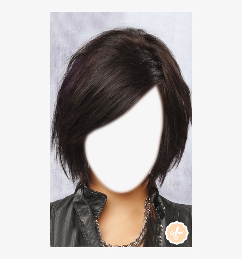 Straight Human Hair Wigs Women 12 Inches Short Straight, transparent png download