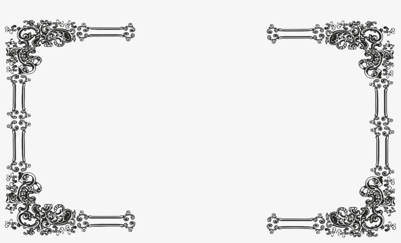 This Free Icons Png Design Of Floral Flourish Frame, transparent png download