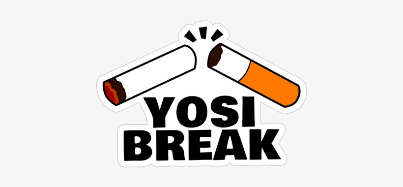 Yosi Break Cigarette - Cigarette, transparent png download