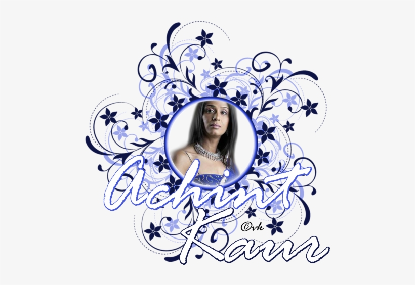 Achint Kaur Is An Indian Television Actress Who Comes - Colorful Floral Designs Png, transparent png download