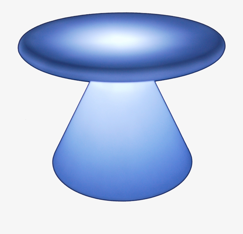 Led Tea Table Hire - Png Table Blue, transparent png download