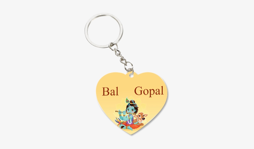 Bal Gopal Heart Key Chain - Notebook Art Design Notebook [book], transparent png download