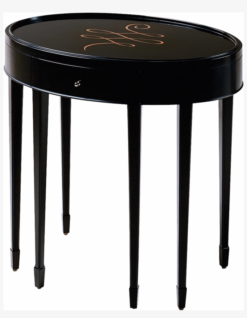 Barbara Barry Baker Oval End Table Image - Table, transparent png download