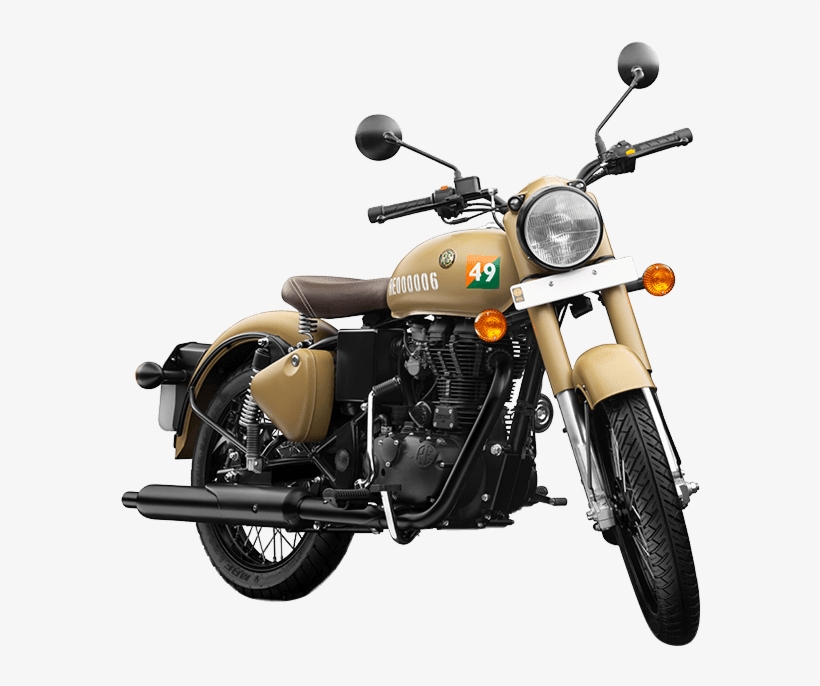 Royal Enfield Sells Abs Equipped Motorcycles In Various - Royal Enfield Classic 350 Signals, transparent png download