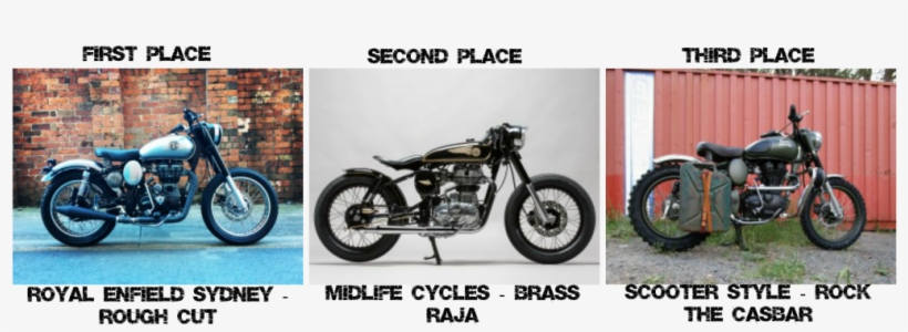 Royal Enfield Custom Bike Build Off Results - Boca A River 2011, transparent png download