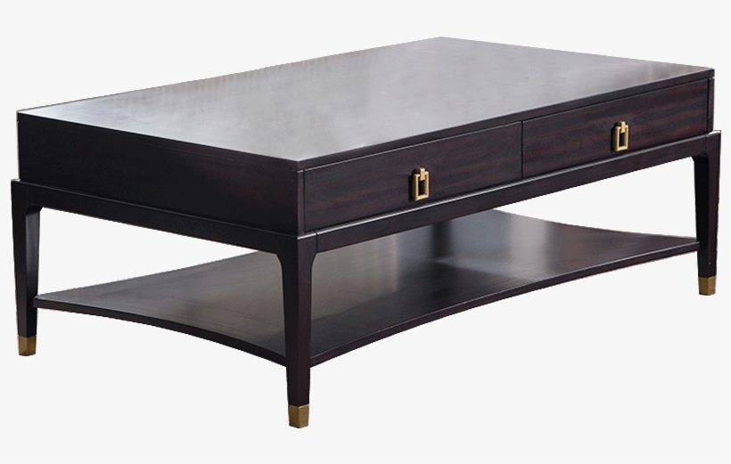 You Fan Art Napa American Solid Wood Foot Double Tea - Coffee Table, transparent png download