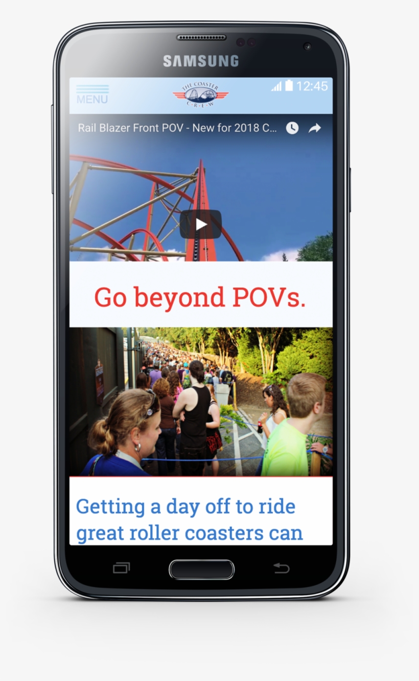 April 2018 Redesign Concept - Samsung Sgh M2310 Cancan Blue, transparent png download