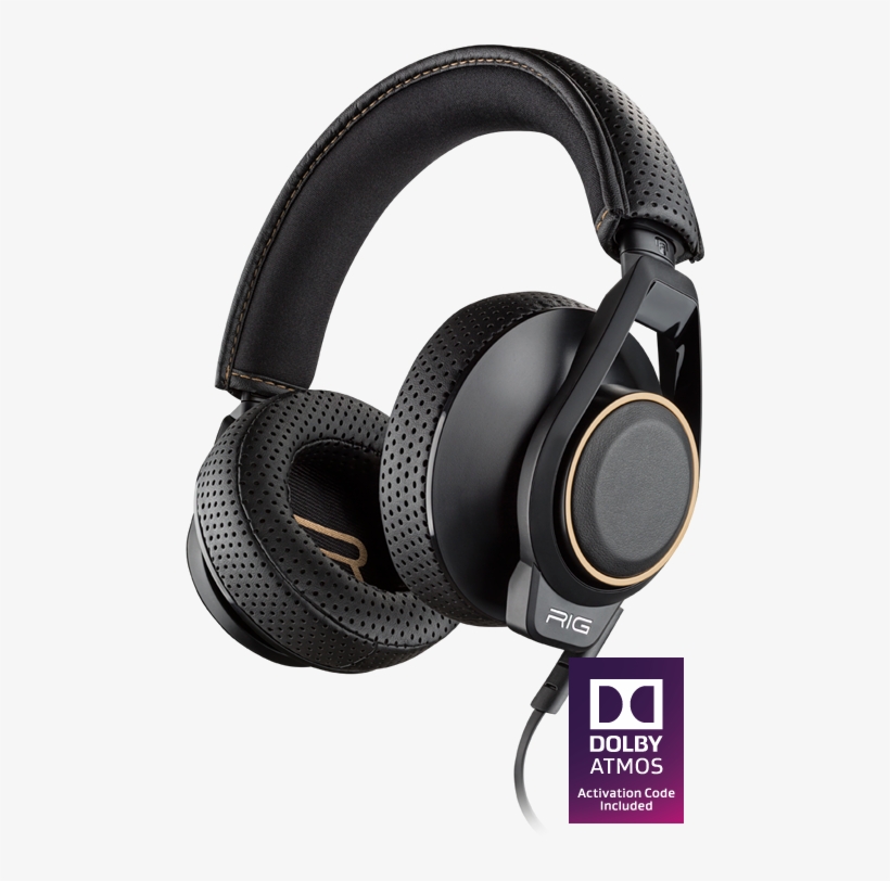 Plantronics Rig 600 Headphones, transparent png download