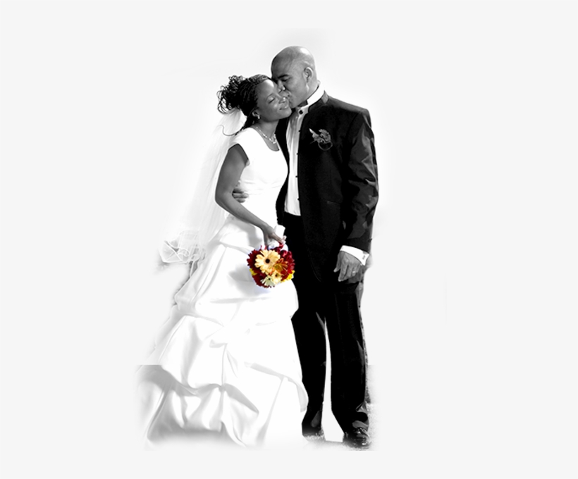 Man Kissing His Bride - Two Weeks To Love: A Billionaire Marriage Romance For, transparent png download