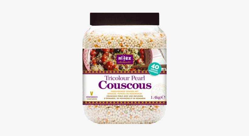 Tricolour Pearl Couscous - Al Fez Moroccan Spiced Couscous, 200g, transparent png download