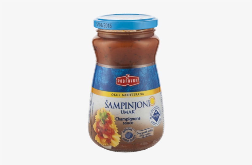 Tomato Sauce With Button Mushrooms - Tomato Sauce, transparent png download