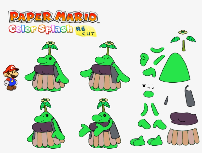 Prelude To The Recolored Paper Tale - Cartoon, transparent png download