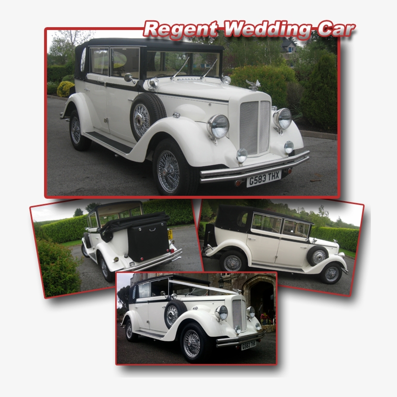 It Is The Wish Of Every Bride To Arrive At Their Wedding - Antique Car, transparent png download