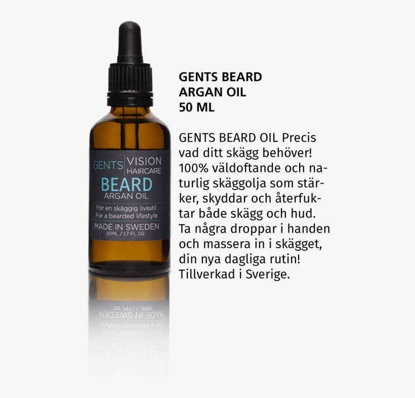Beard Oil 50ml - Vision Gents Beard 50ml, transparent png download