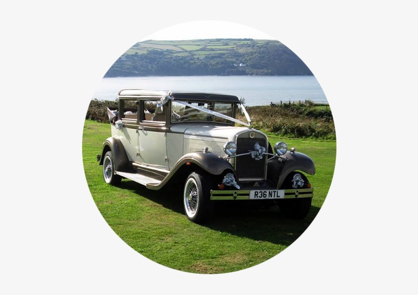 Brenchley Wedding Car - Antique Car, transparent png download
