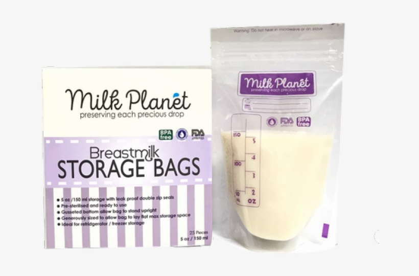 Milk Planet Storage Bag, transparent png download