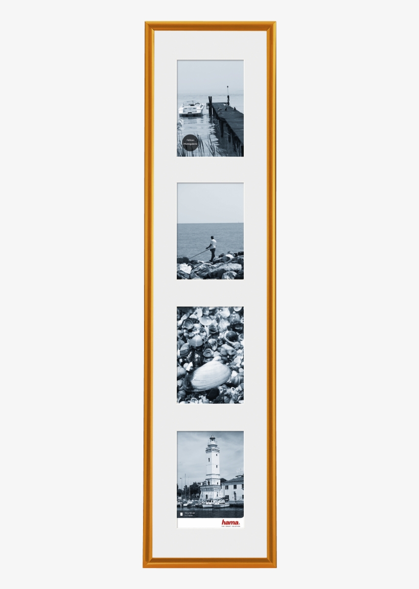 "malaga" Plastic Frame Gallery, 4 X 13 X 18 Cm, 21 - Hama Galerie Malaga Plastic Frame 13x18 For 4 Photos, transparent png download