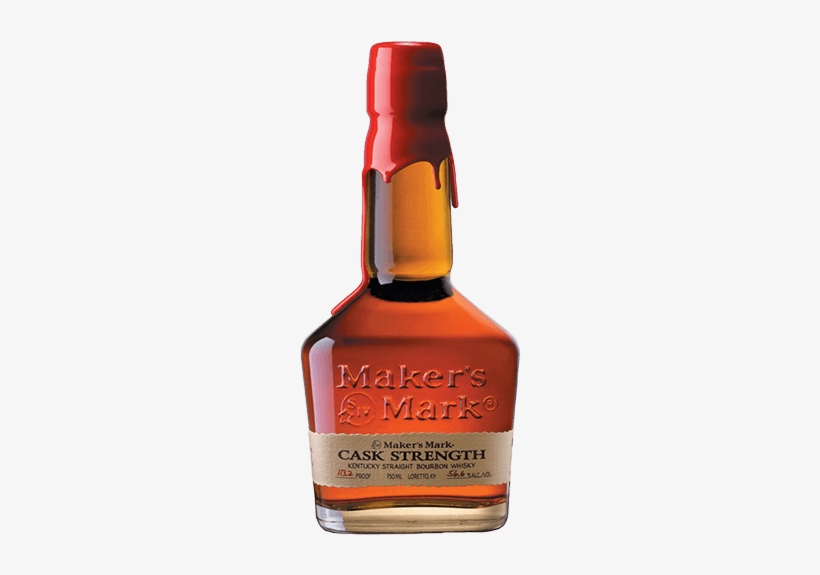 Maker's Mark Cask Strength Bourbon - Maker's Mark Cask Strength Bourbon Whiskey, transparent png download