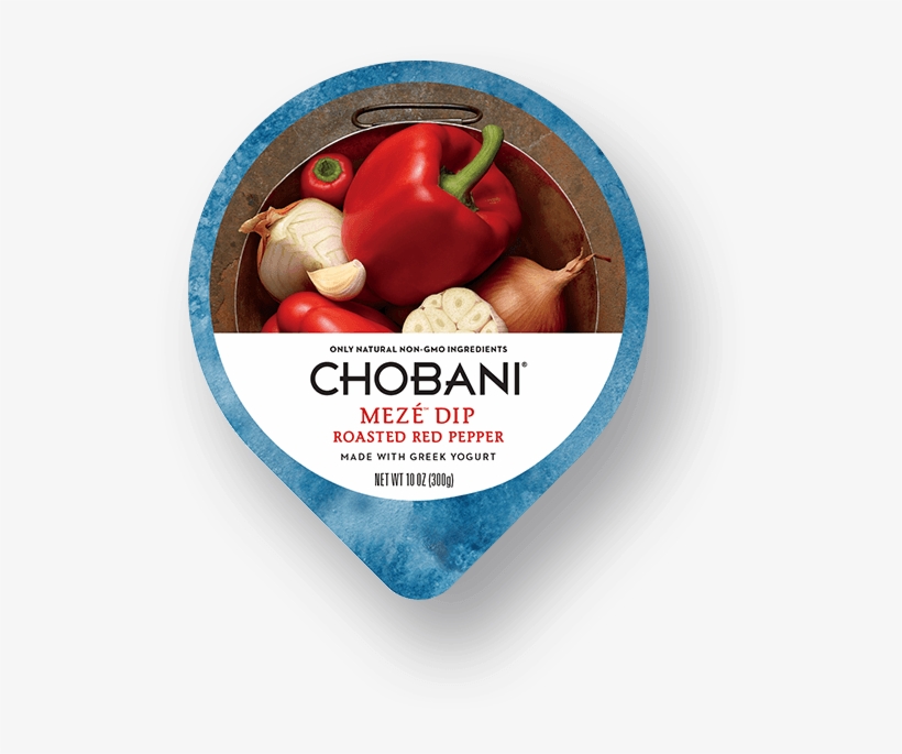 Roasted Red Pepper - Chobani Greek Yogurt Dip, transparent png download