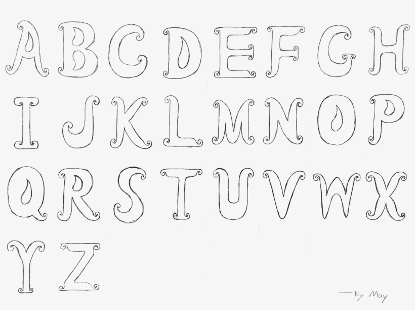 New Design Of Typeface - Calligraphy, transparent png download