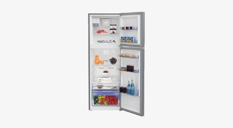 Beko 345l Platinum Top Mount Fridge Freezer Btm345px - Beko Rdnt270i20vzp, transparent png download