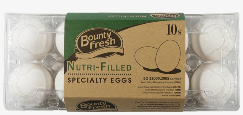 Bounty Fresh Nutri-filled Eggs - Bounty Fresh, transparent png download