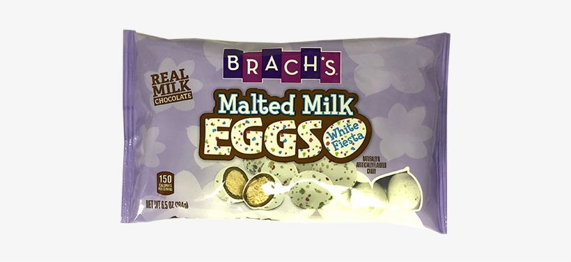 Brachs White Fiesta Malted Milk Eggs - Brach's Easter Pastel Malted Milk Eggs - 6.5 Oz, transparent png download