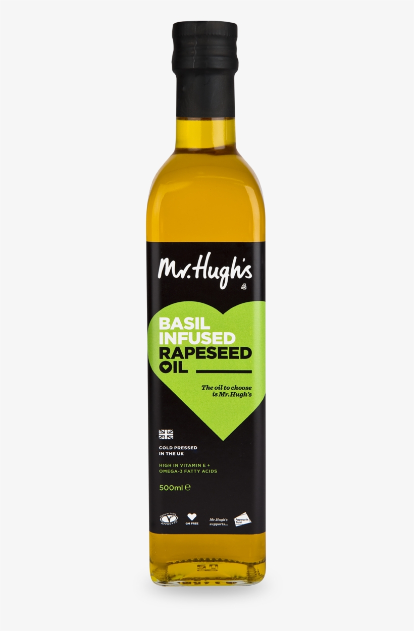 Produced In The Uk - Mr. Hugh's Extra Virgin Rapeseed Oil 100ml, transparent png download