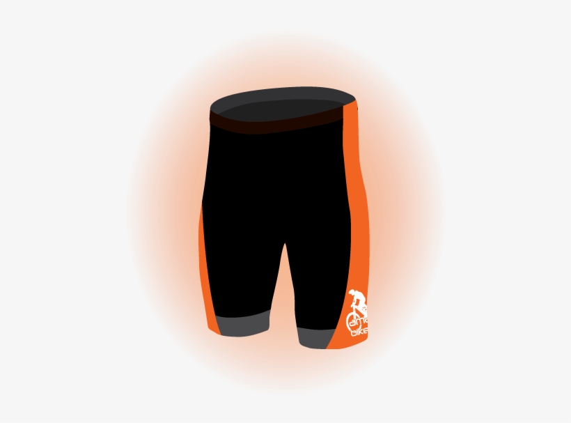 Padded Cycling Shorts - Cycling Shorts, transparent png download