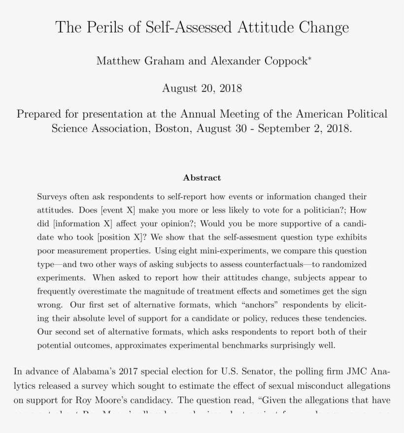 The Perils Of Self-assessed Attitude Change - English Speech Blessing Of Khalafat, transparent png download
