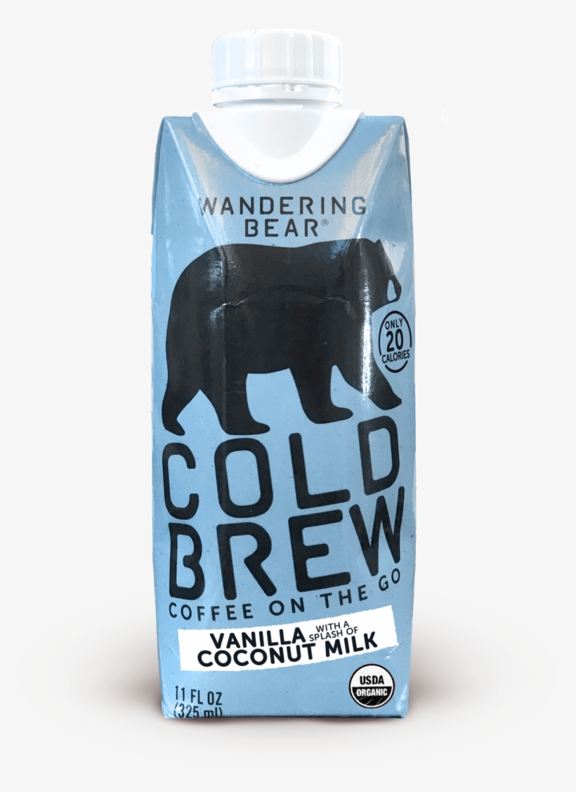 Mocha Coconut - Wandering Bear Organic Cold Brew Coffee, transparent png download