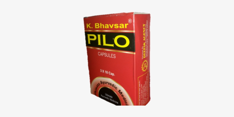 Bhavsar Pilo Capsules, 30 Capsules - Carton, transparent png download