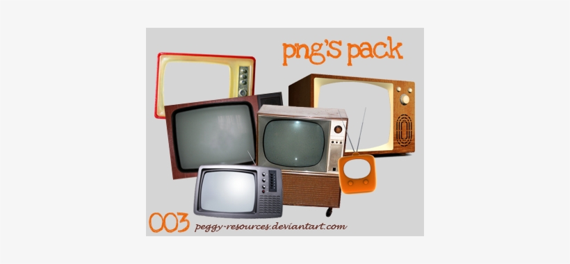Png S Pack 003 By Peggy Resources - Old Tv, transparent png download