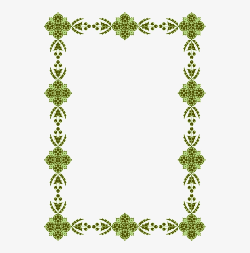 Floral Design Picture Frames Leaf Flowering Plant - Clip Art, transparent png download