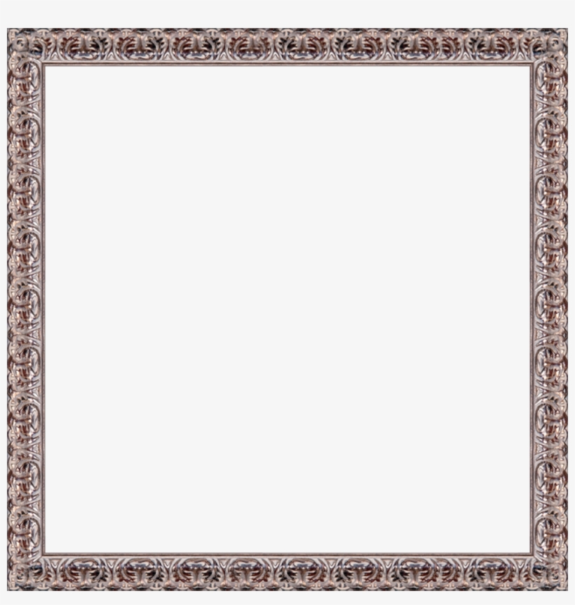Silver Oak Leaf Frame - Silver Oak Leaf Frame 24"x36" Museum Frame, transparent png download