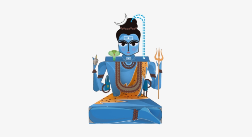 3d Diy Shiva - Mahadeva, transparent png download