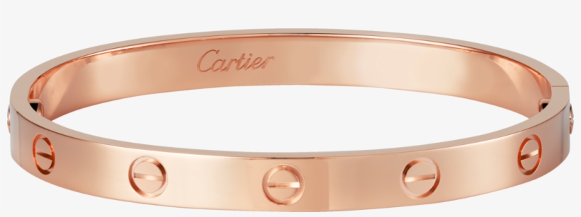 Love Braceletpink Gold - Laurdiy Gold Bracelet, transparent png download