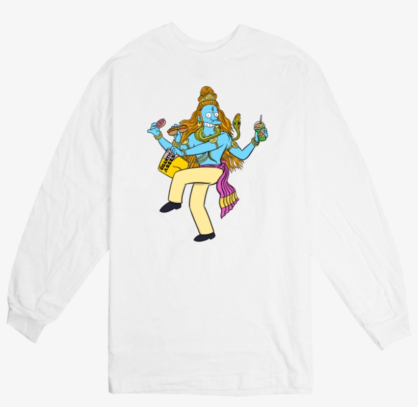 'apu Shiva' L/s T Shirt - Shirt, transparent png download