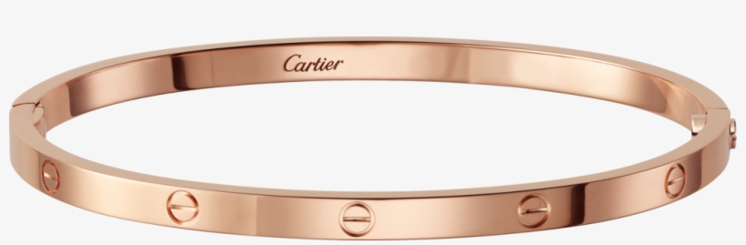 Love Bracelet, Smpink Gold - Cartier Love Bracelet, transparent png download