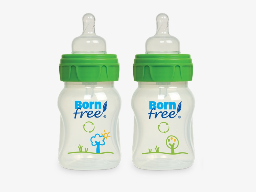 Brand That Introduced The Activeflow Venting Technology™, - Born Free Activeflow Baby Bottle, 9 Oz, 0+ Months,, transparent png download