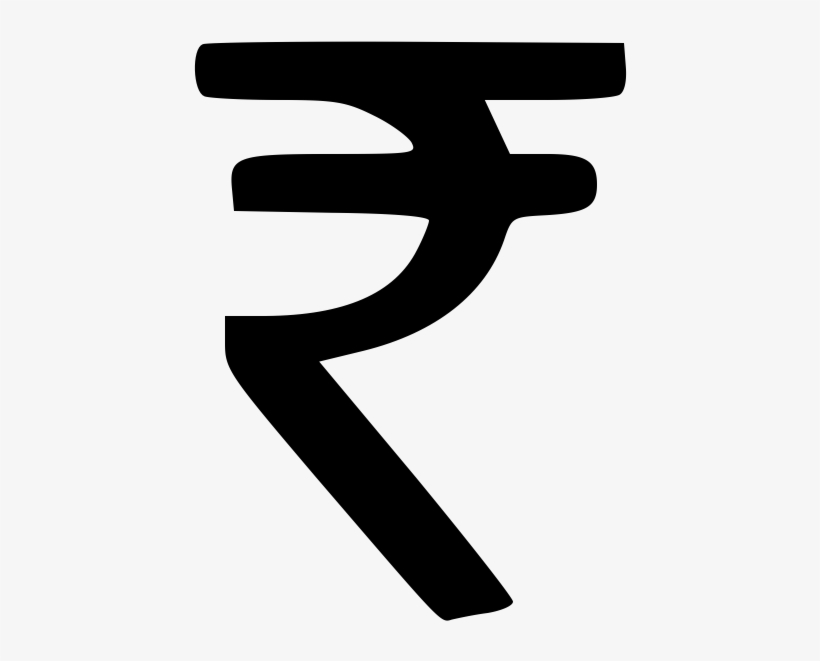 New Rupee Symbol Designed, transparent png download
