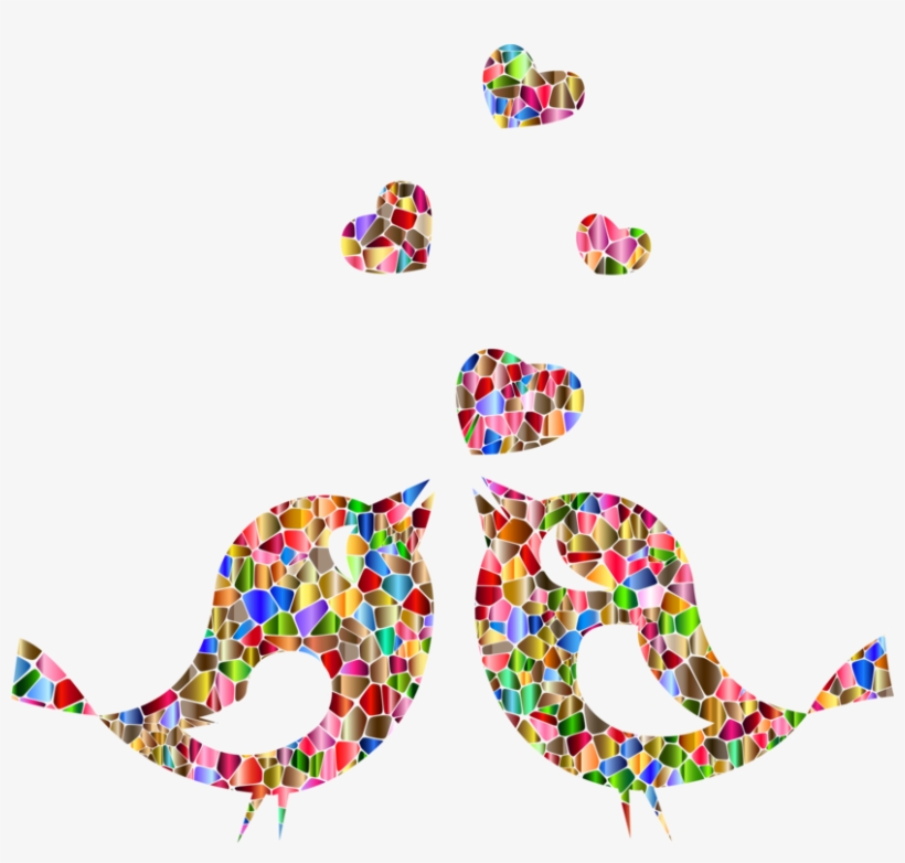 Lovebird Borders And Frames Drawing Animal - Human Love Birds, transparent png download