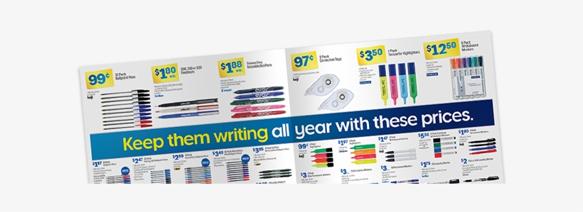 Find All Your School Supplies In Our Latest Catalogue - Website, transparent png download
