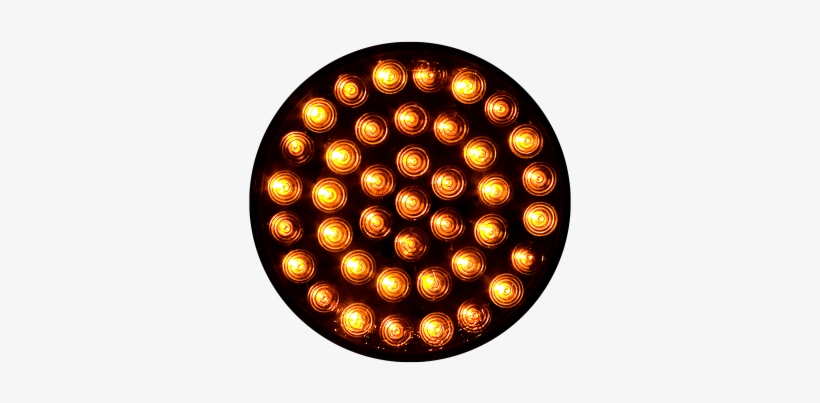 4" Round Clear Lens Park Turn Light - Round Light Effect Pngs, transparent png download