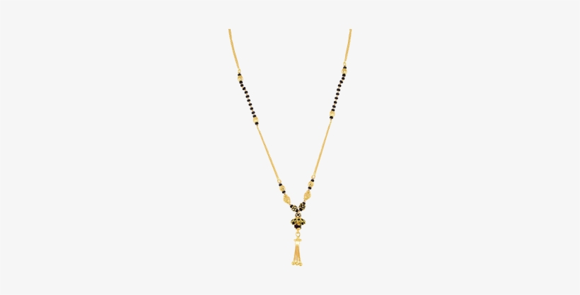 Trishna Gold Filigri Work Pendant Mangalsutra Women - Necklace, transparent png download