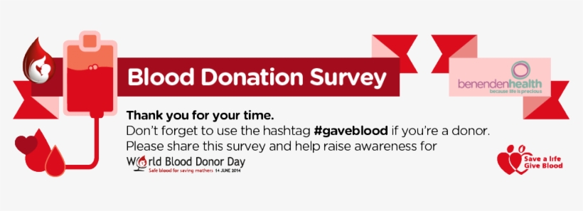 Don't Forget To Use The Hashtag - Blood Donation, transparent png download